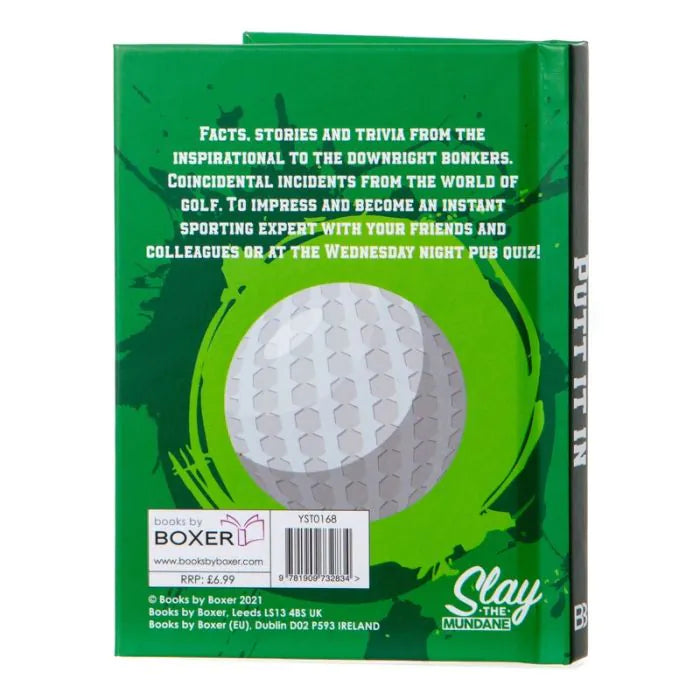 Putt It In Golf Fact & Trivia Book