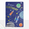 Laura Darrington Space Happy Birthday Card
