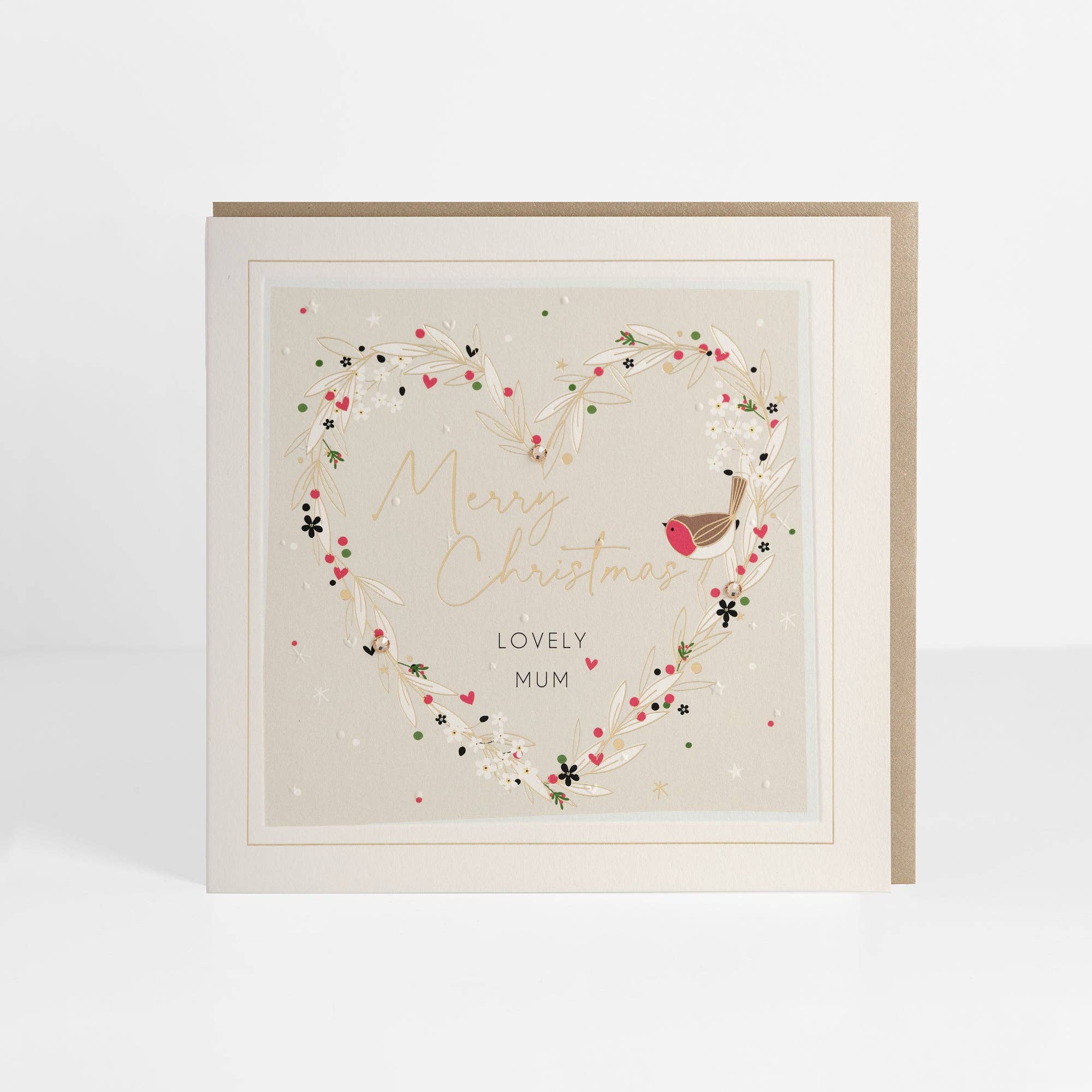 Belly Button Designs - Lovely Mum Christmas Card