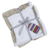 Lux Sherpa Fleece Throw Natural: Natural / 140 x 180cm