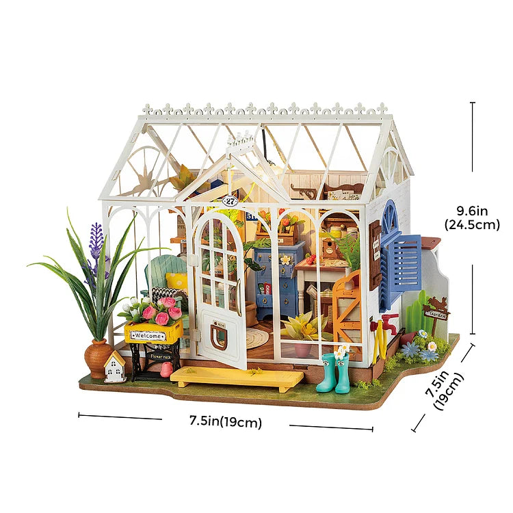 Rolife Flowery Dream Garden House DIY Model Kit