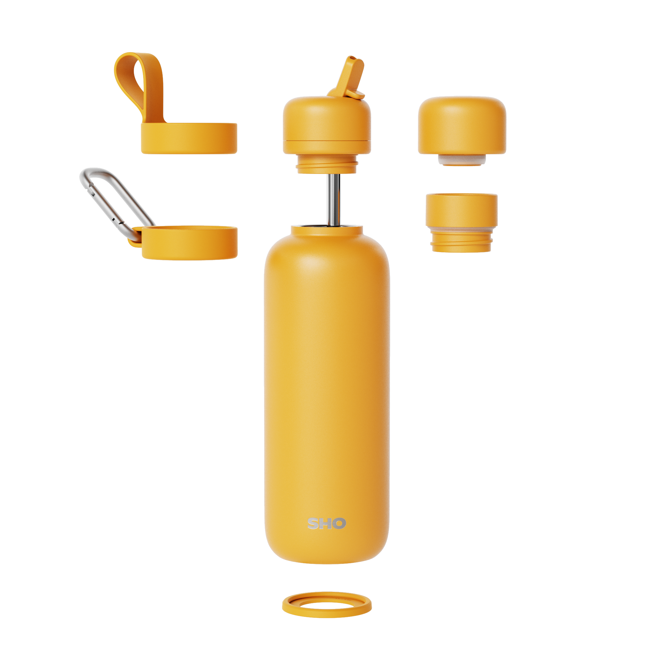 SHO - Newt┃Premium Insulated Water Bottle: Cherry Charge / 500ml