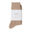 Arthur Betsy - Wool socks - Wheat taupe, Cream socks