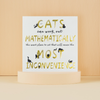 Cardology - Battersea Inconvenient Cats Funny Birthday Card