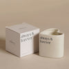 Amore Always & Forever Heart Candle