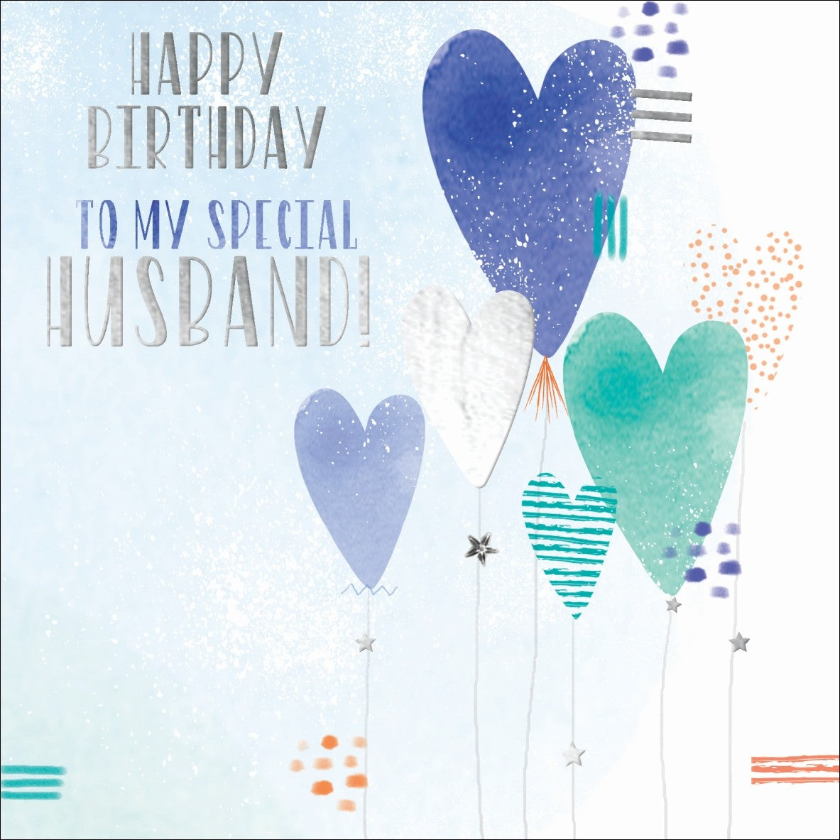 Astral Happy Birthday to My Special Husband Card