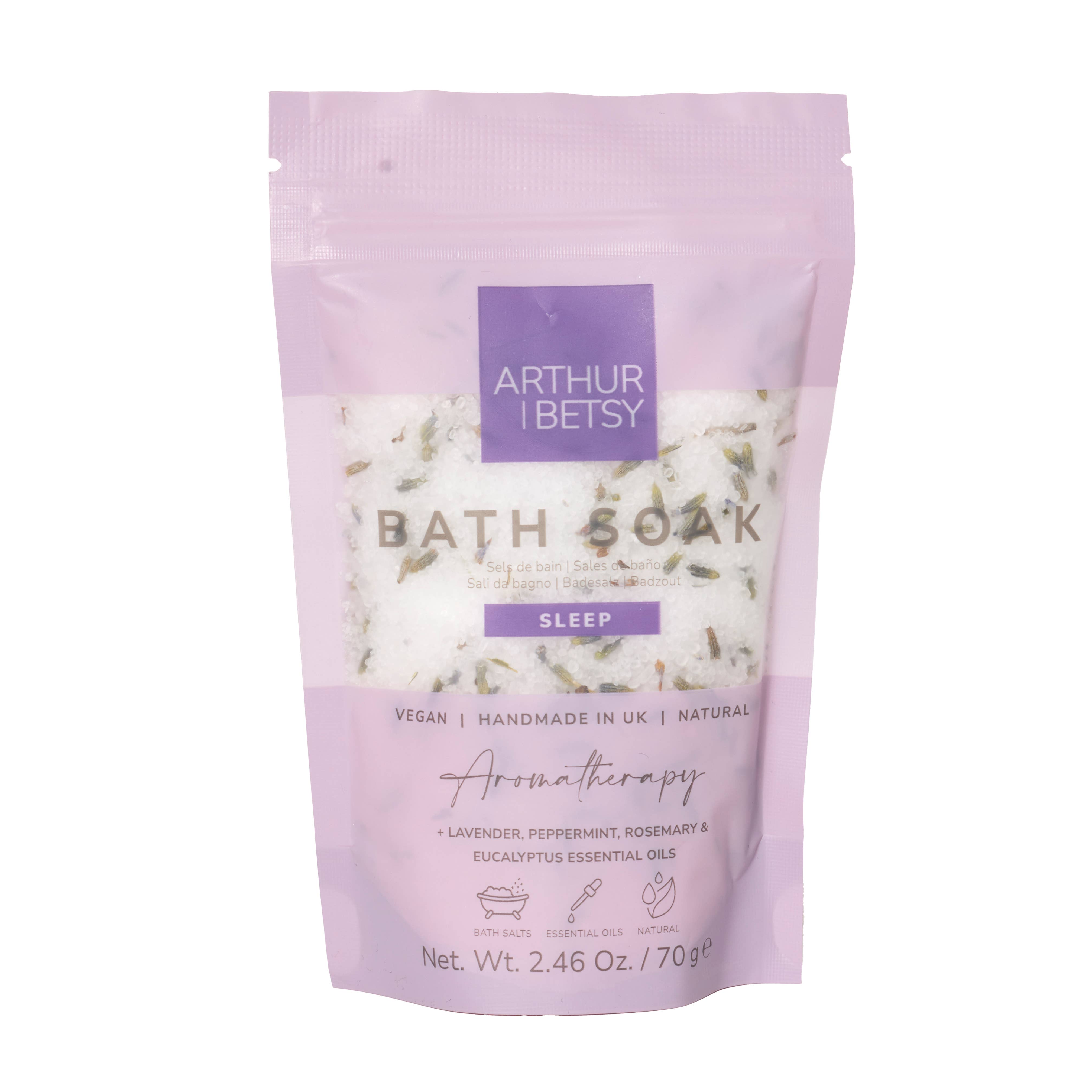 Arthur Betsy - Sleep bath salts, Lavender bath soak
