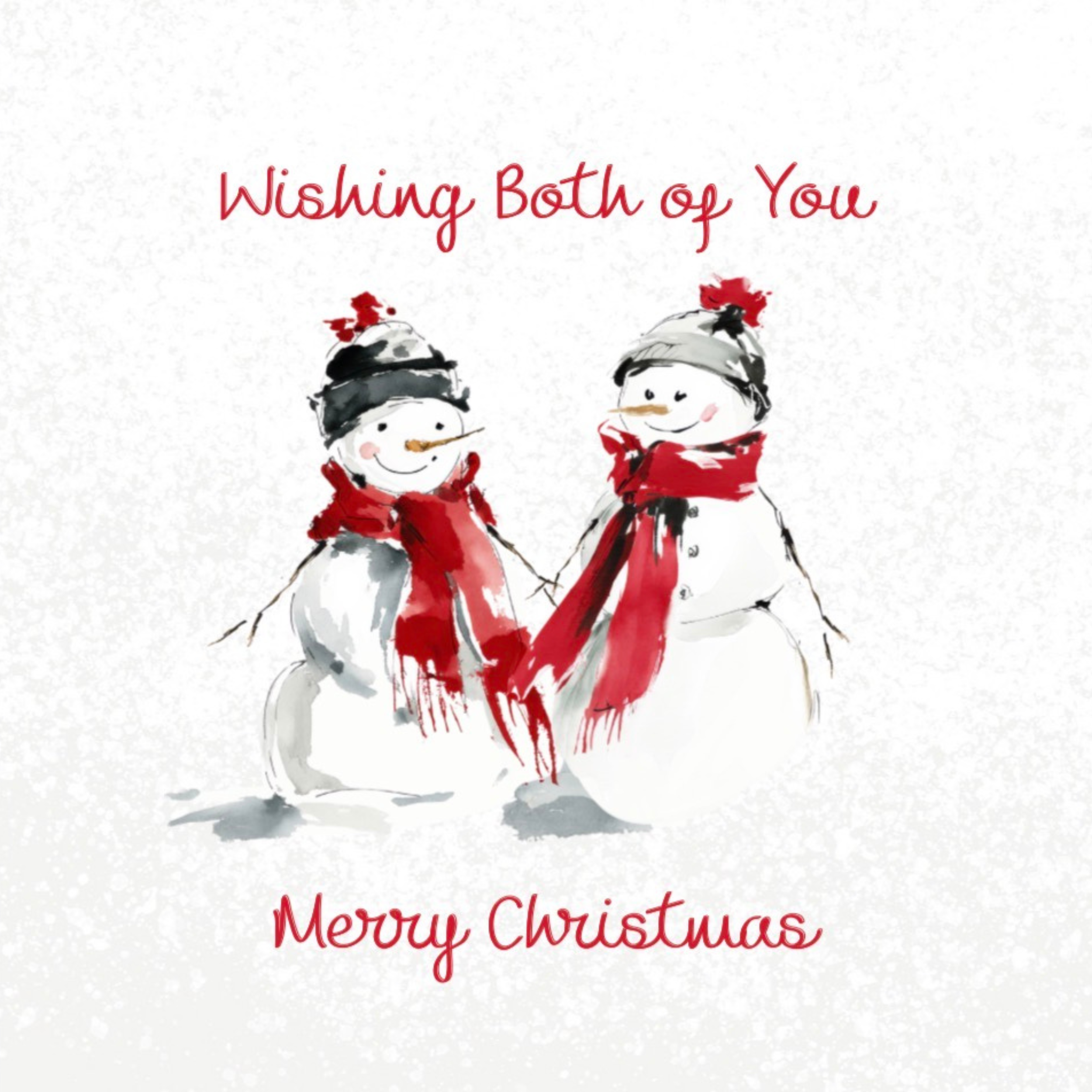 Petimo - Both of You Snowmen Sketchbook Christmas Card