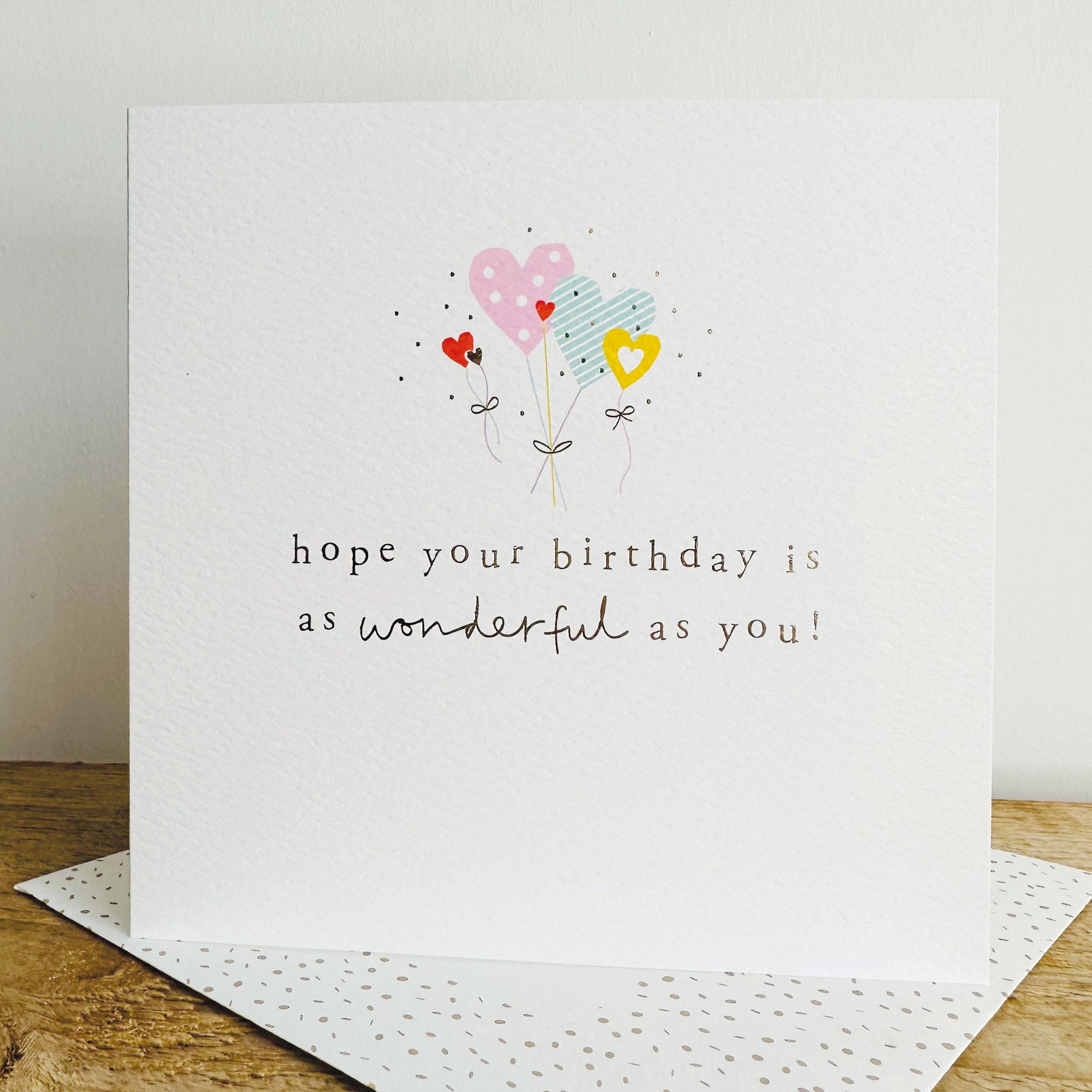 Megan Claire - Birthday as Wonderful as You Card - More Than Just a Gift | Narborough Hall