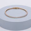 Rose Gold Sparkle Tennis Bracelet
