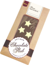 Hames Chocolates -  Milk Artisan Bar White Star Studded Gala