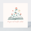 Petimo - Next Chapter Book & Floral In Clover Card