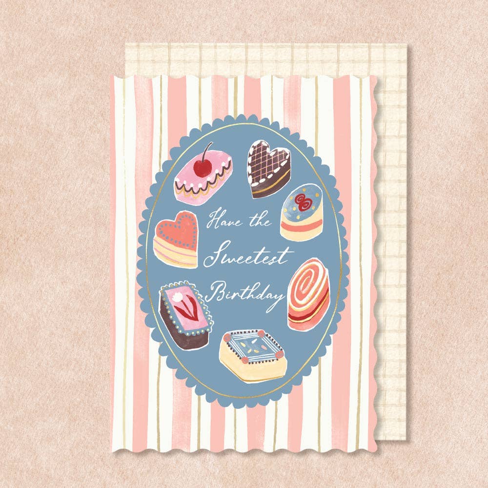 Laura Darrington Design Ltd - Keepsake Collection - Have The Sweetest Birthday (Patisserie)