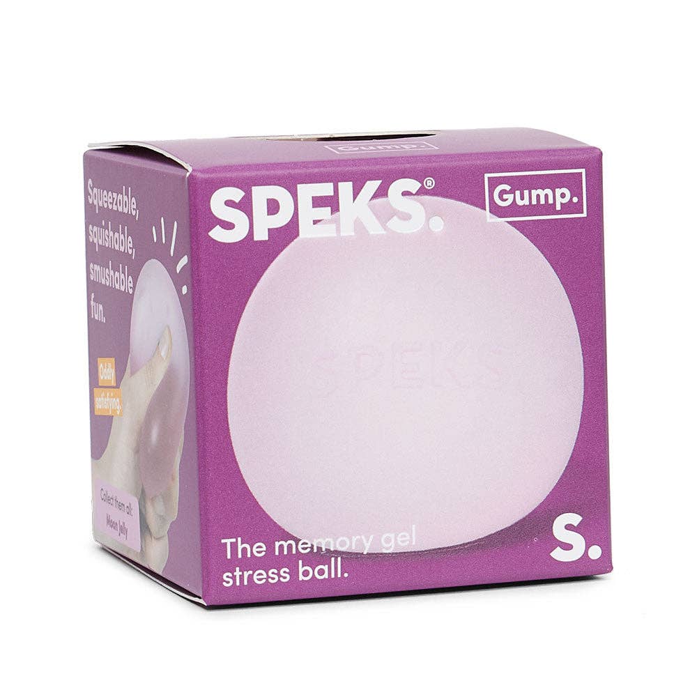 Speks Original Gump - The Memory Gel Stress Ball: Moon Jelly