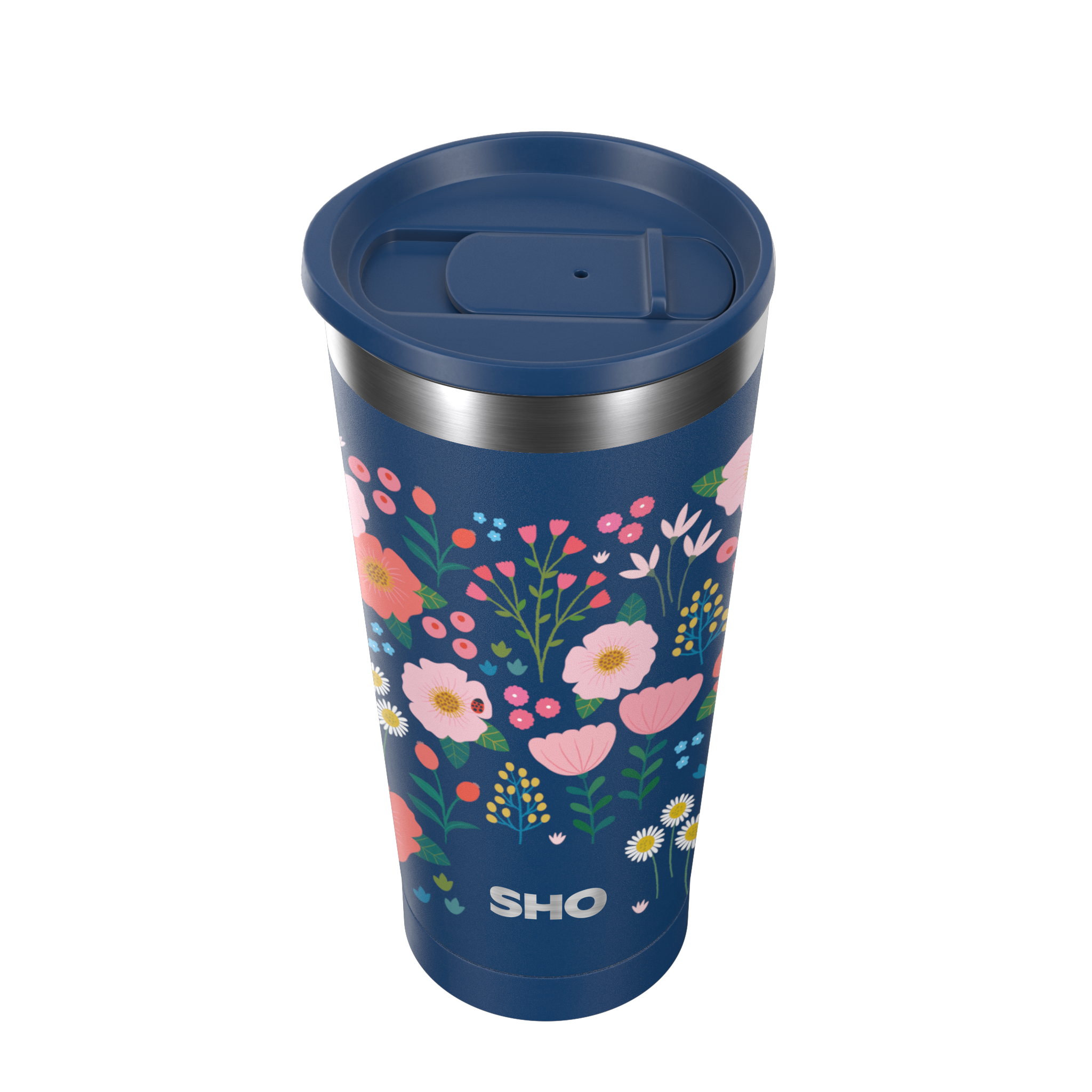 SHO - Calix┃Insulated Reusable Coffee Cup: Colours / Vintage Rose / 500ml