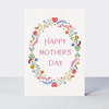 Petimo - Folklore Happy Mother's Day Floral Foliage Wreath Card - More Than Just a Gift | Narborough Hall