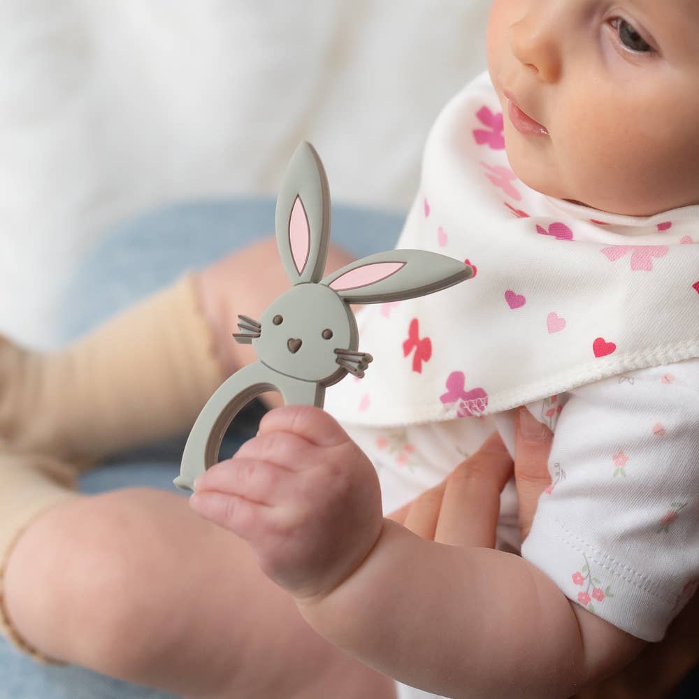 Ziggle Baby - Bunny Teether Silicone