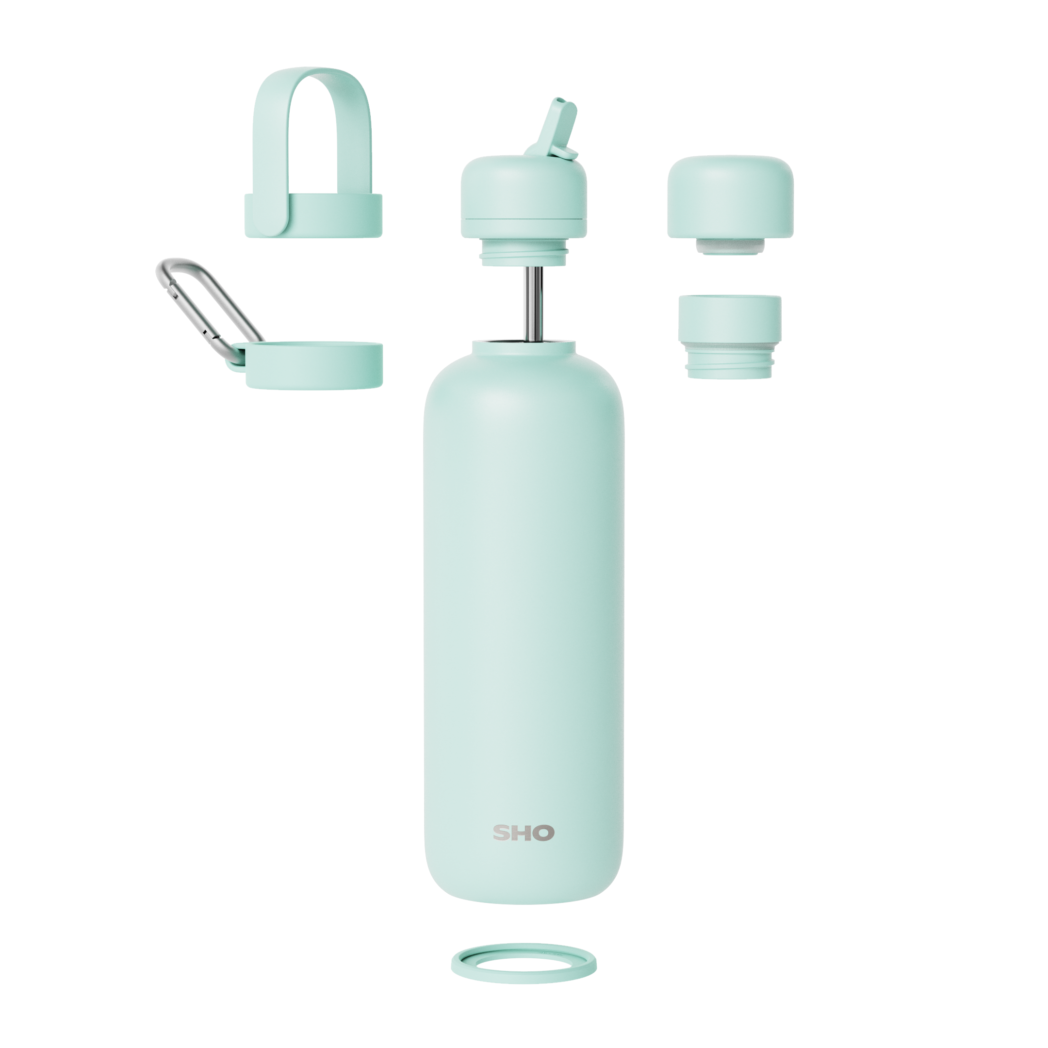 SHO - Newt┃Premium Insulated Water Bottle: Cherry Charge / 500ml