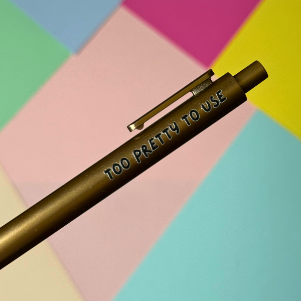 Quirky Doodles - Funny Quote Pens: Light Blue