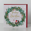 Belly Button Designs - Lovely Wife Wreath Christmas Card