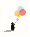 ART FILE- bear and bubbles card