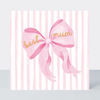 Petimo - Beauregarde Best Mum Bow & Stripe Foil Card