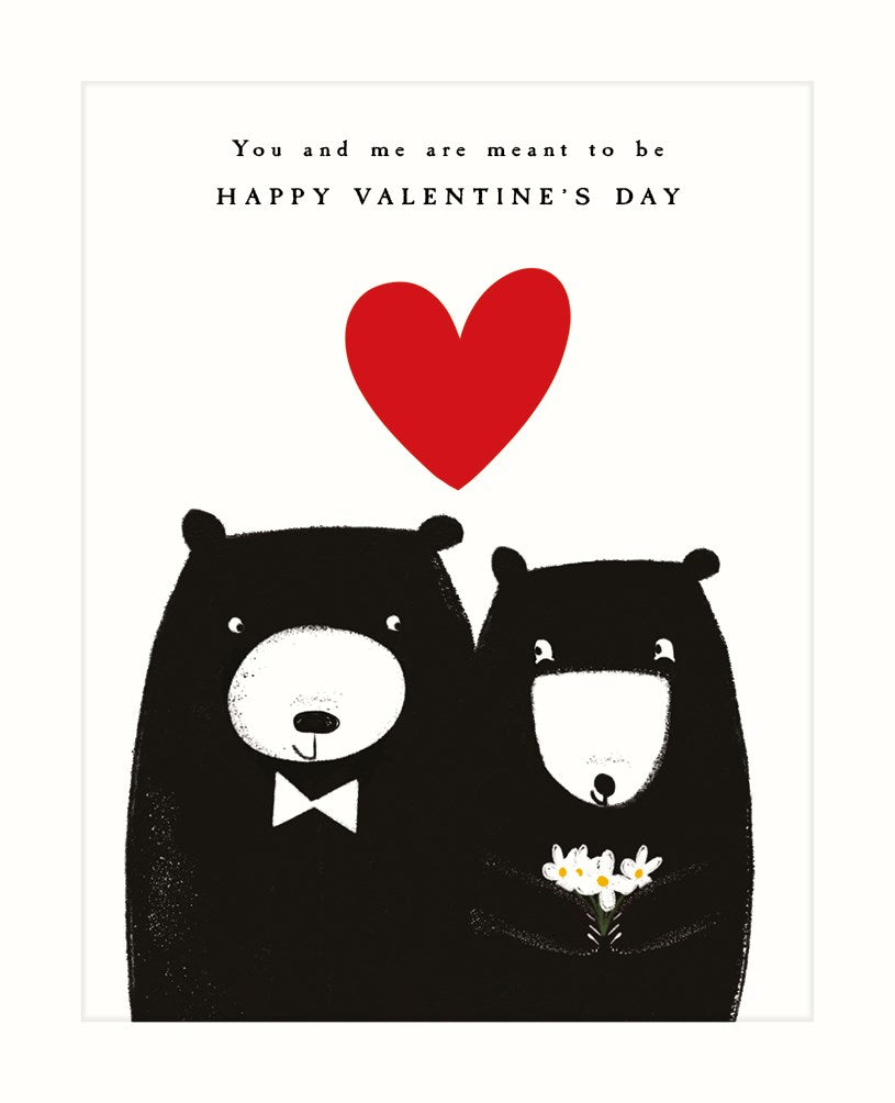 ART FILE- bears together valentines card - More Than Just a Gift | Narborough Hall