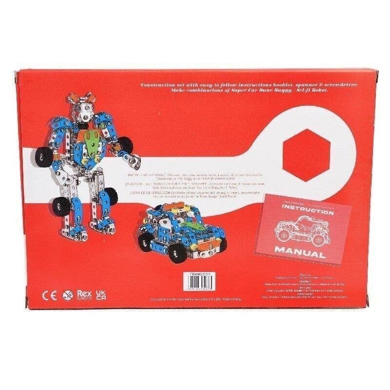 Large Construction Set - Robot And Dune Buggy