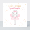 Petimo - Sugar & Spice Happy Birthday Daughter Cute Pink Fairy Card