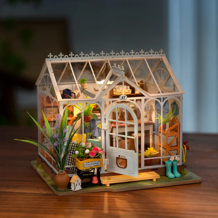 Rolife Flowery Dream Garden House DIY Model Kit
