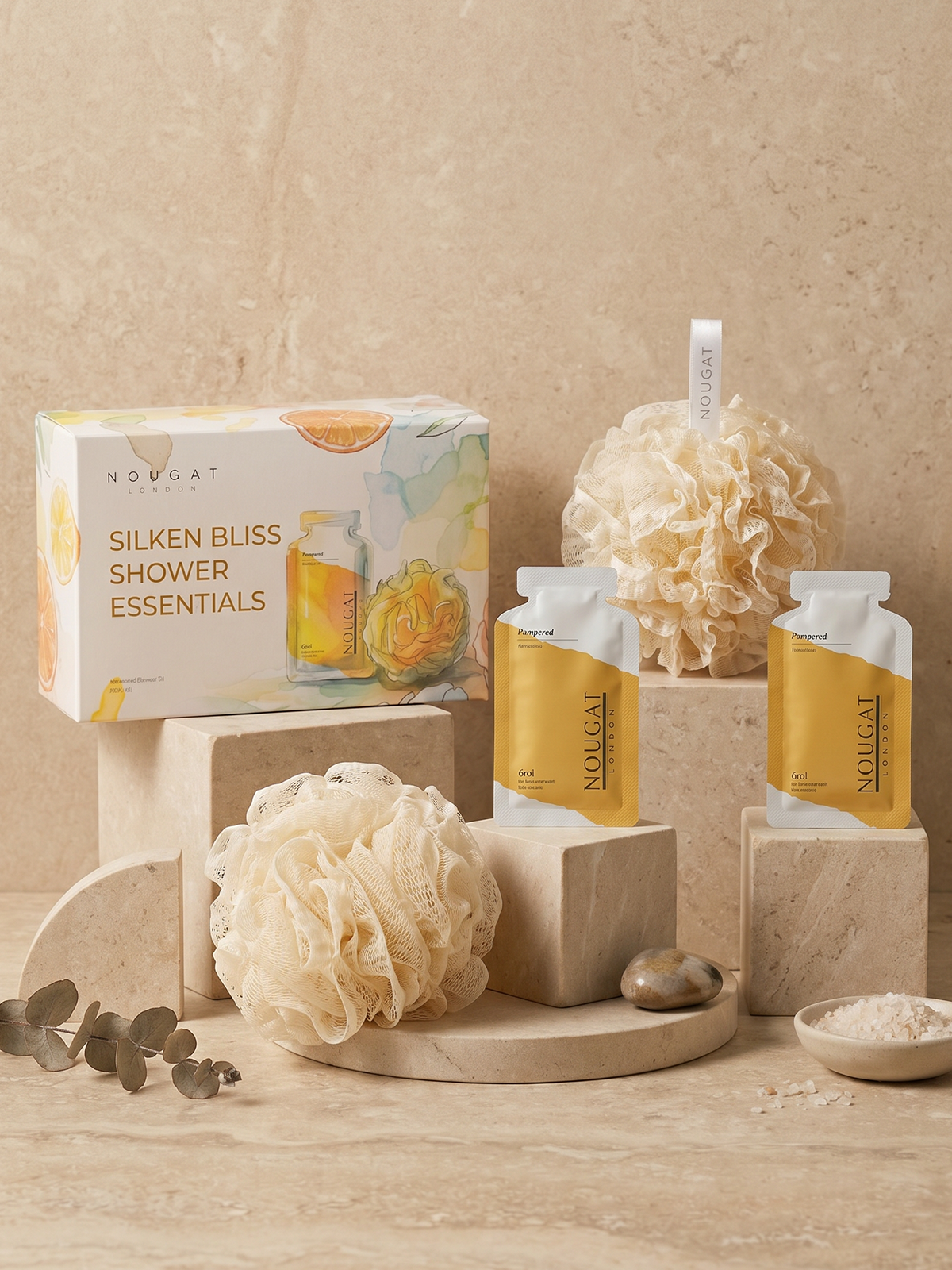 Nougat London - Nougat London Silken Bliss Shower Essentials (Gift Set of 4)