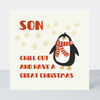 Petimo - Polar Party Son Chill Out Great Christmas Penguin Card
