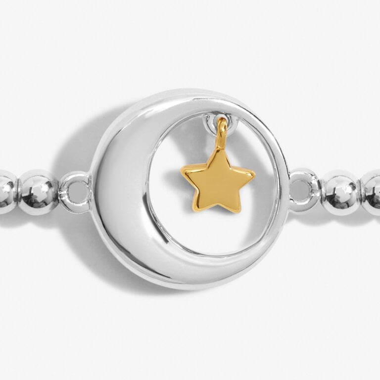 Joma Jewellery Children's A Little 'Shoot For The Moon & Land Among The Stars' Bracelet