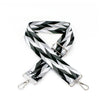 Canvas Bag Strap - Black Herringbone