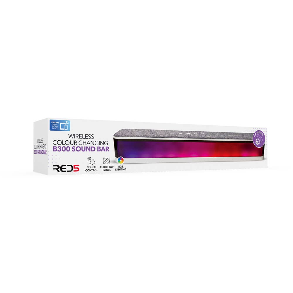 Wireless Colour Changing B300 Sound Bar