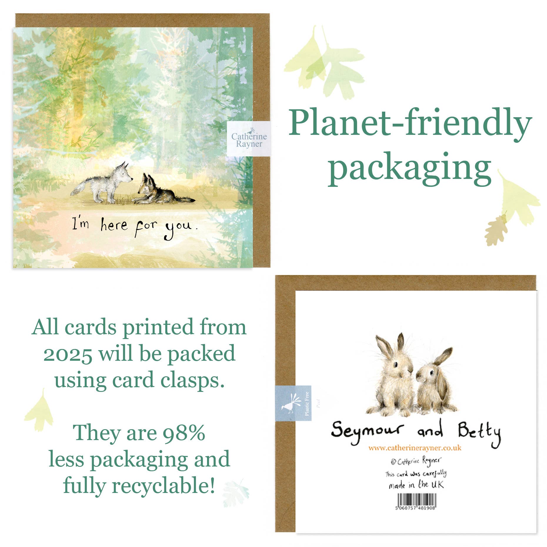 Catherine Rayner Trading Ltd - Colin Bear Birthday Card