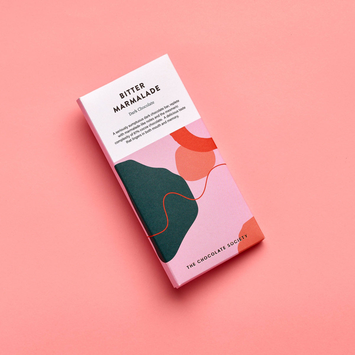 The Chocolate Society - Marmalade Chocolate Bar