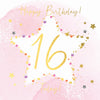 Candyfloss 16th Birthday Card