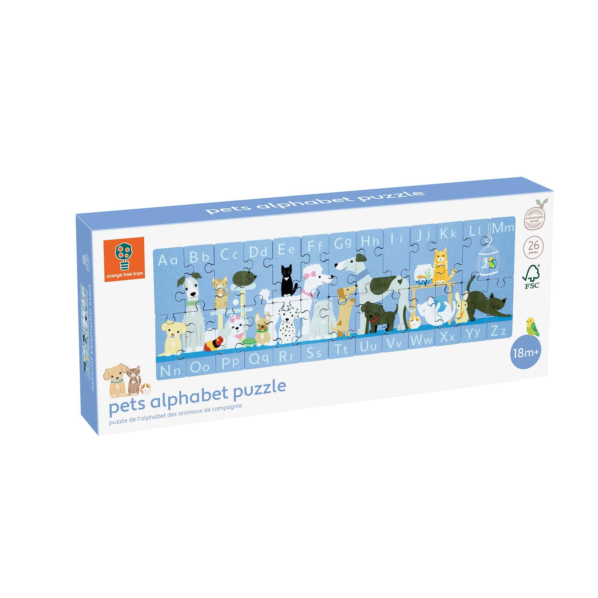 Orange Tree Toys - Pets Alphabet Puzzle