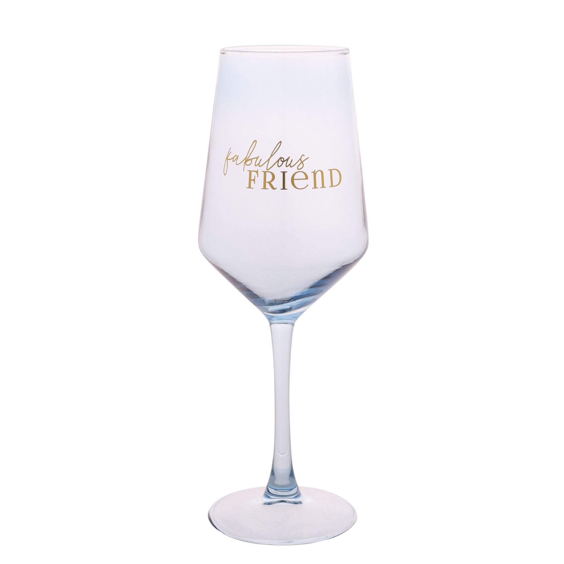 Confetti Wine Glass - Friend