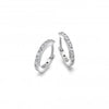 Hot Diamonds Constant Loop Huggie Earrings