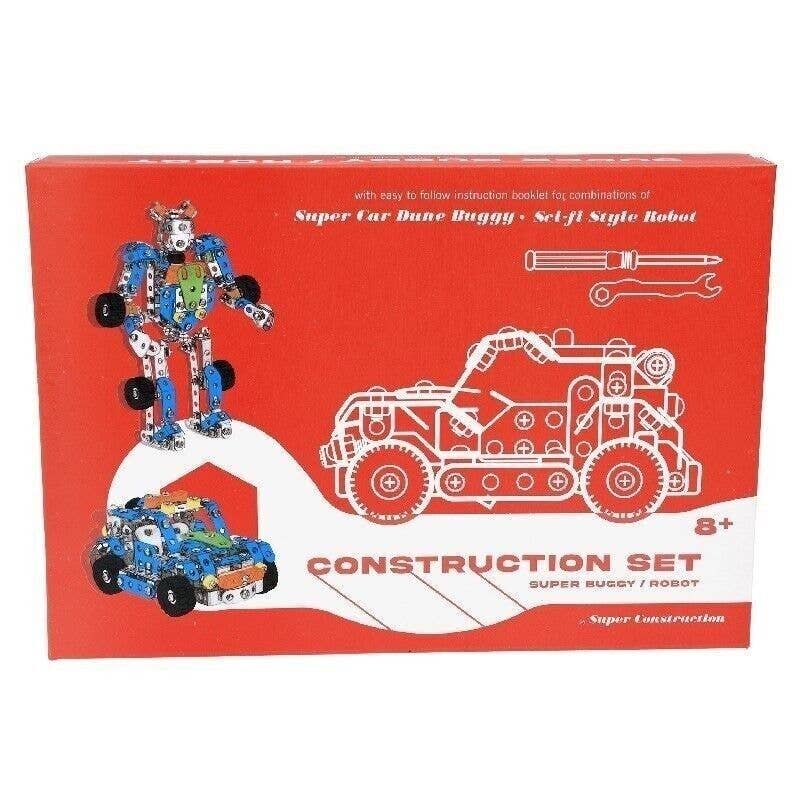 Large Construction Set - Robot And Dune Buggy