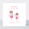 Petimo - Mummy You Are Fab Ice Lolly Cute Mother's Day/Birthday Card