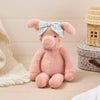 Plush Mini Farm Cute Pig With Chintz Headband Soft Toy