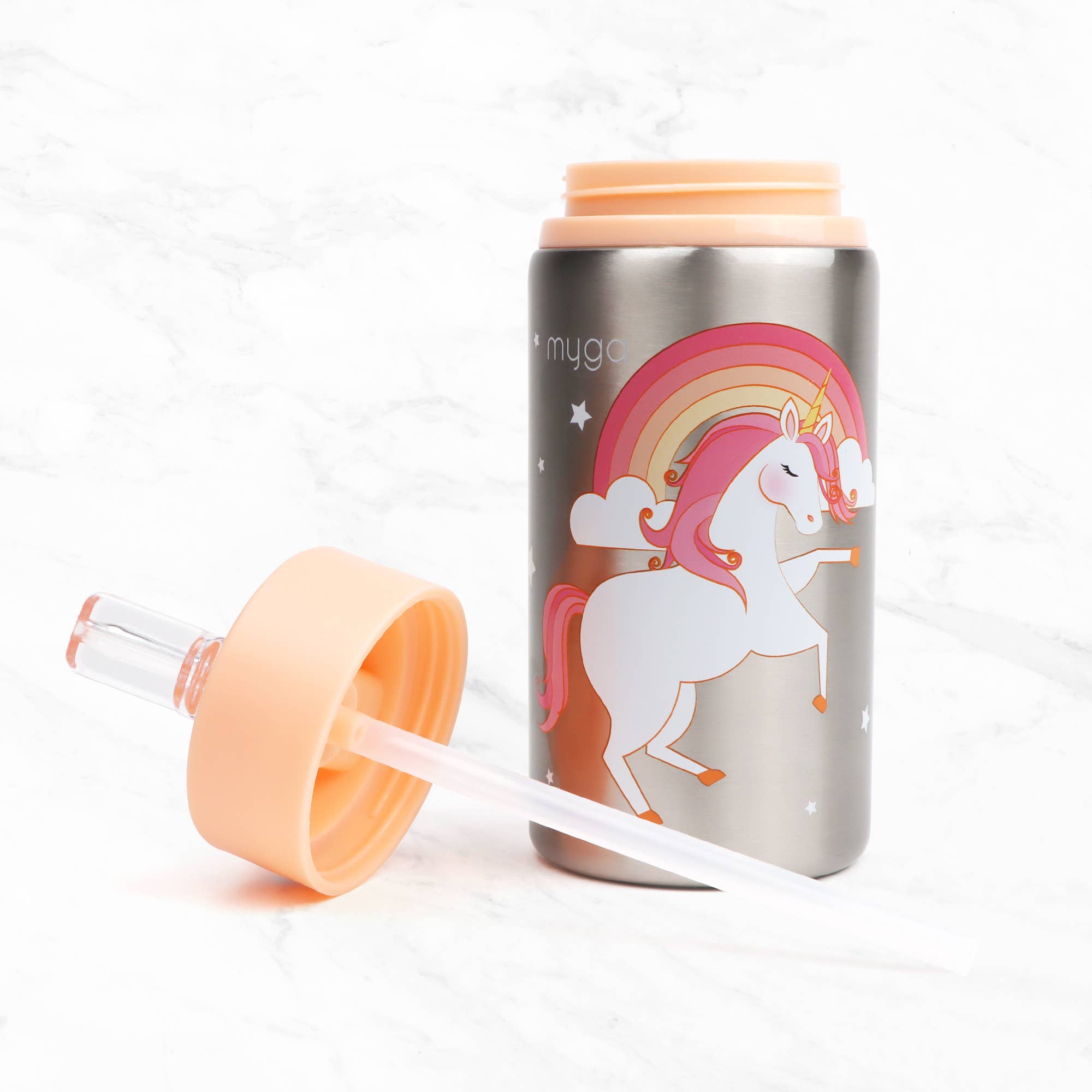 Myga - Children’s Unicorn Metal Water Bottle
