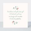 Petimo - Future's Not Clear Floral Positive In Clover Card