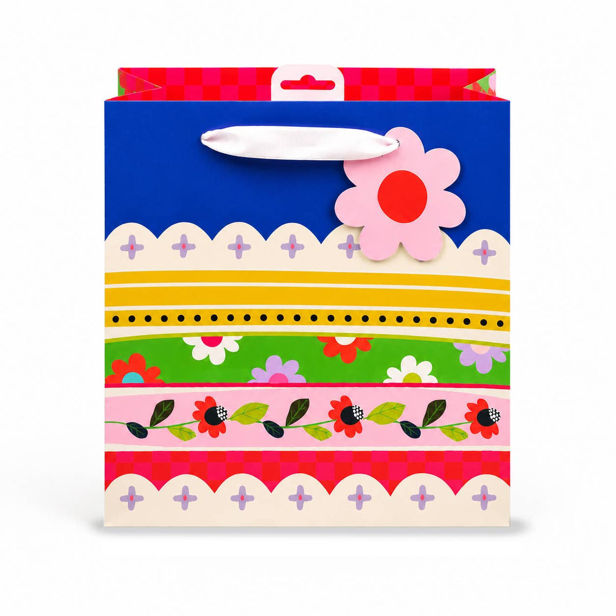 Laura Darrington Design - Luxury Floral Patterned Gift Bag (Medium)