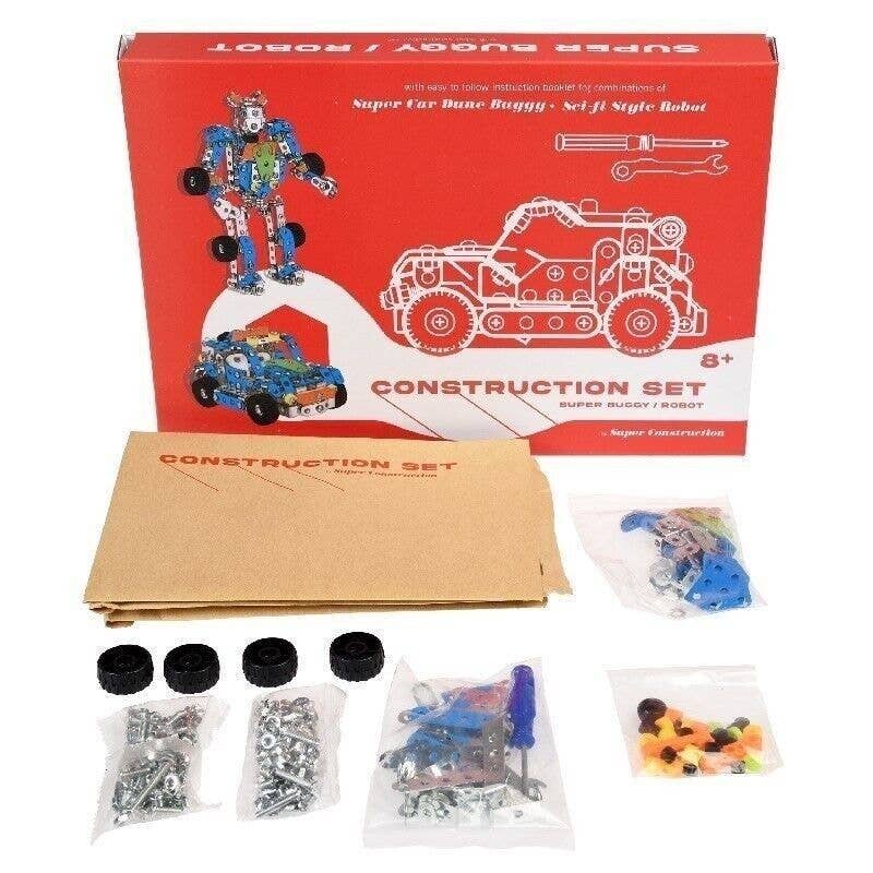 Large Construction Set - Robot And Dune Buggy