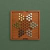 Iron & Glory Wooden Chinese Checkers Game