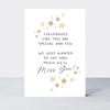 Studio Colleagues Like You Foil Stars Leaving Card